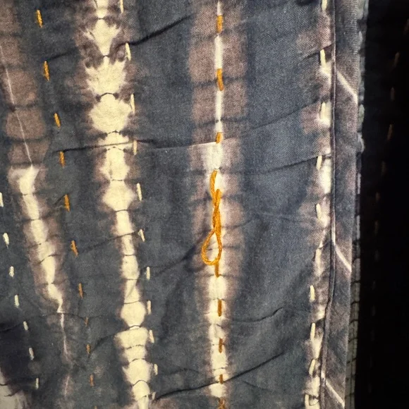 J. Jill Navy and Cream Textured Blazer - Picture 3 of 4